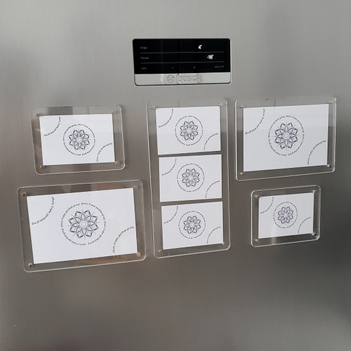 قاب عکس مگنتی شفاف